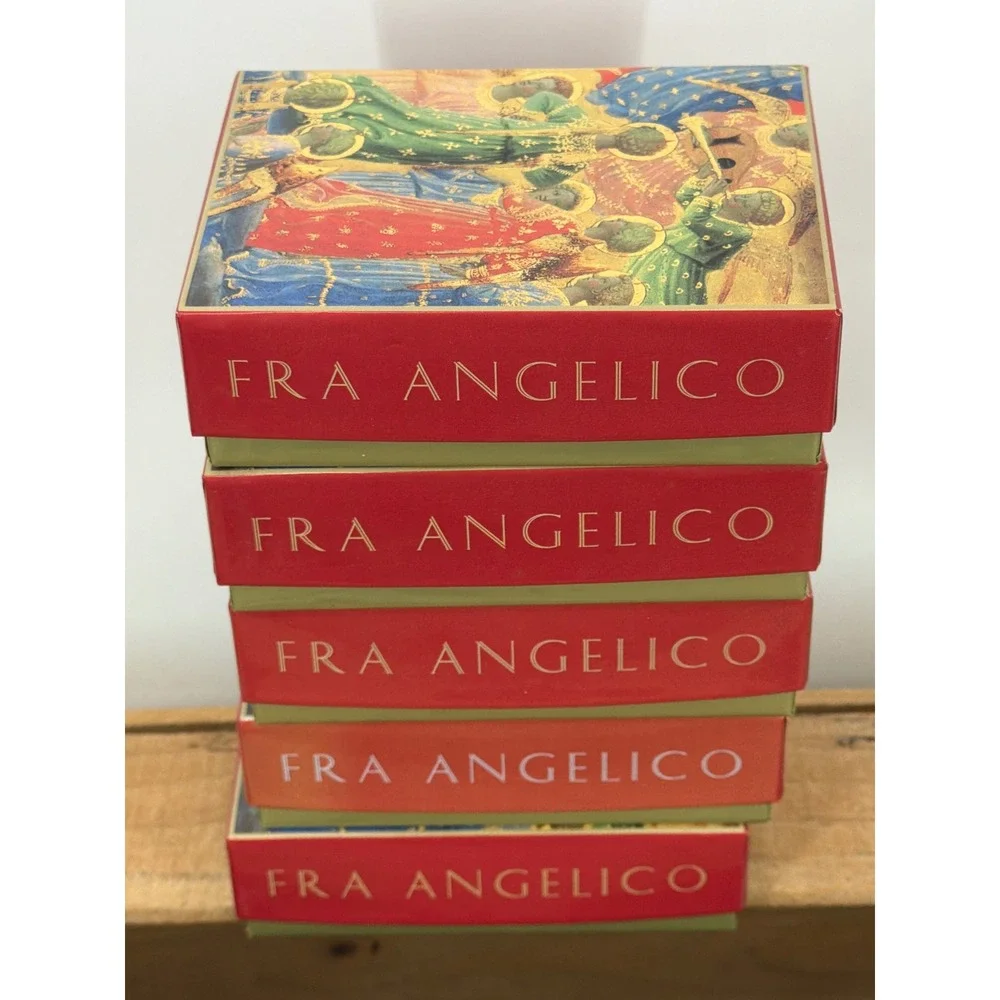 Galison Fra Angelico Holiday Notecards 100 Count Boxed Christmas Cards 1997 New